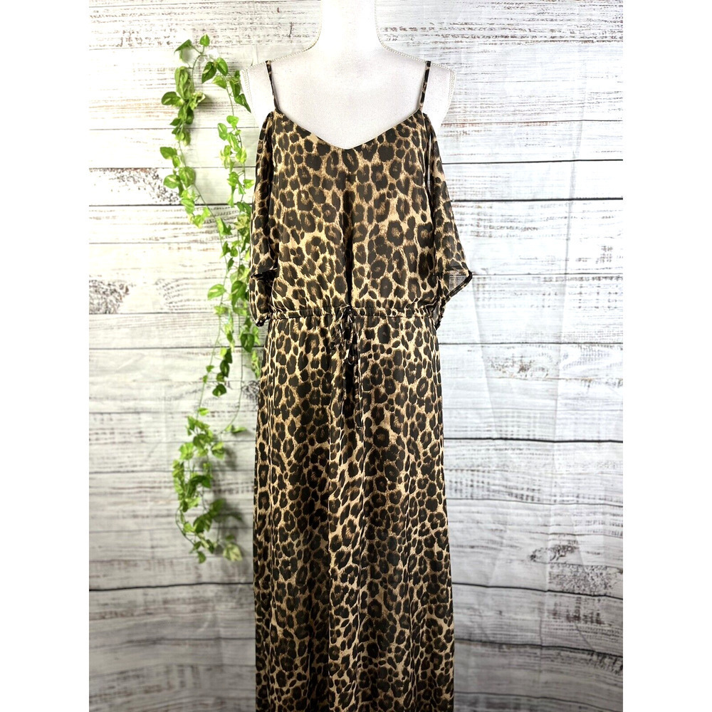 Jeans by Buffalo dress M Sheer Leopard Cheetah pinup vixen rockabilly vlv mod